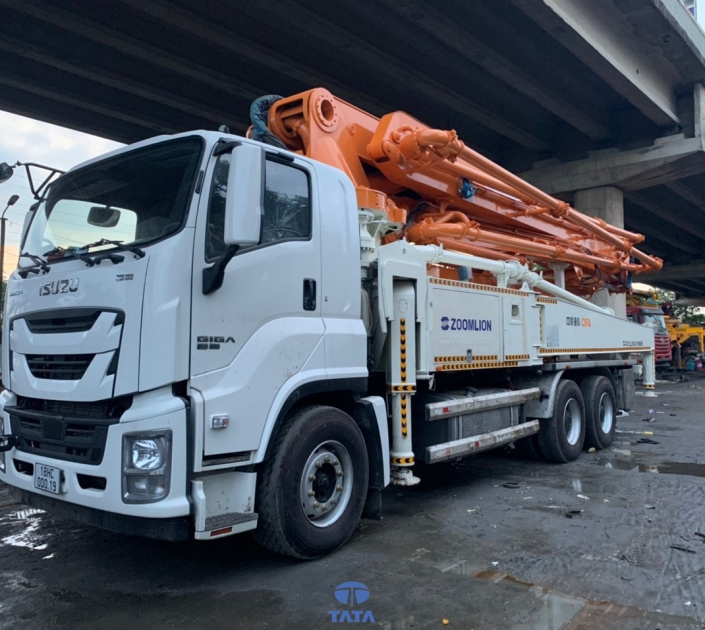 XE BƠM BÊ TÔNG ISUZU